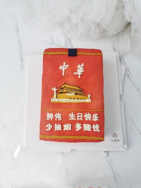 假蛋糕用香煙紙怎么做的