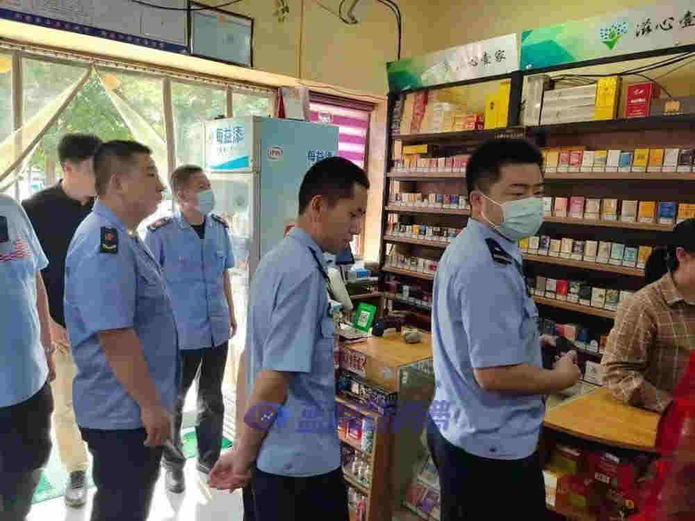 馬尚監管所開展聯合執法 整治校外電子煙 