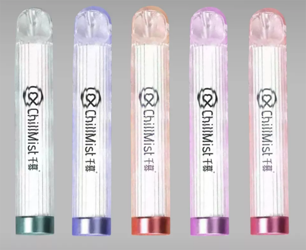 chillmist千慕發光一次性小煙正式上市