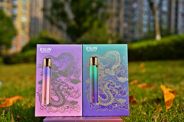 益爽ESUN MATE電子煙評測：龍騰鳳鳴，相得益彰