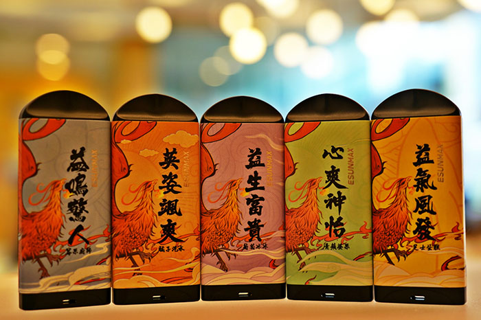 益爽ESUN MATE電子煙評測：龍騰鳳鳴，相得益彰