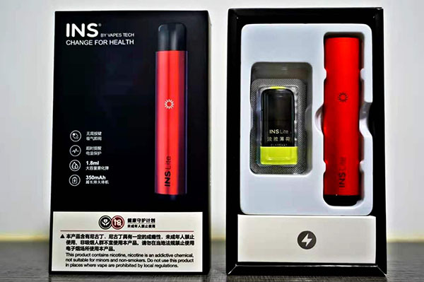 INS Lite電子煙評測：初見懵懂，再見歡喜